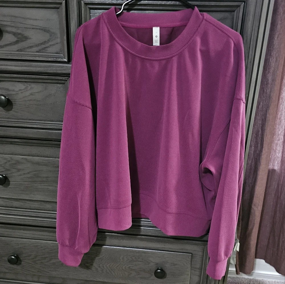 Lululemon Softstreme Ribbed Crop Crew - Picture 9 of 9